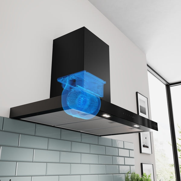 Bosch DWB97DN60B Series 6, Wall-mounted cooker hood, 90 cm, Matt black-11