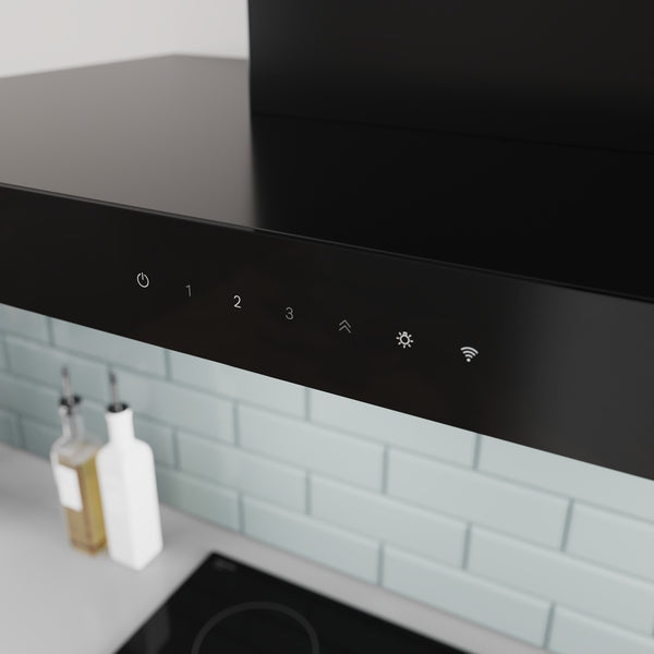 Bosch DWB97DN60B Series 6, Wall-mounted cooker hood, 90 cm, Matt black-9
