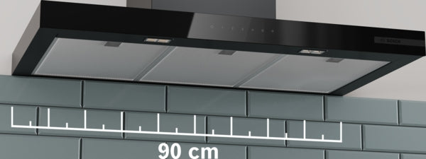 Bosch DWB97DN60B Series 6, Wall-mounted cooker hood, 90 cm, Matt black-7