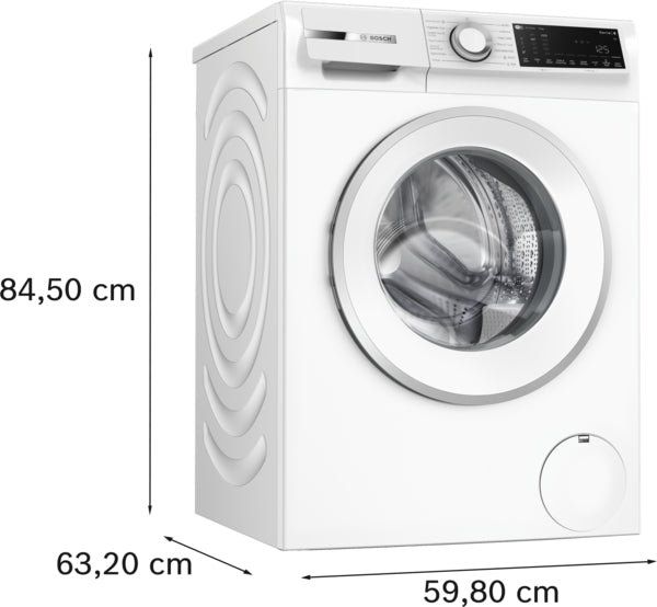 Bosch Series 6 WGJ25400GB Freestanding Washing Machine, 10kg Load, 1400rpm Spin, White-4