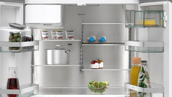 N 70, Multi Door American Fridge Freezer, 183 x 90.5 cm, Brushed black steel anti-fingerprint, Total No Frost