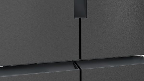 N 70, Multi Door American Fridge Freezer, 183 x 90.5 cm, Brushed black steel anti-fingerprint, Total No Frost-7