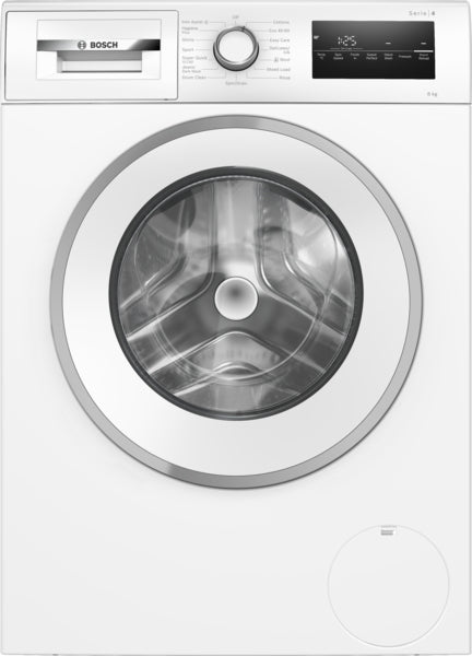 Bosch Series 4 WAN28254GB Freestanding Washing Machine, 8kg Load, 1400rpm Spin, White