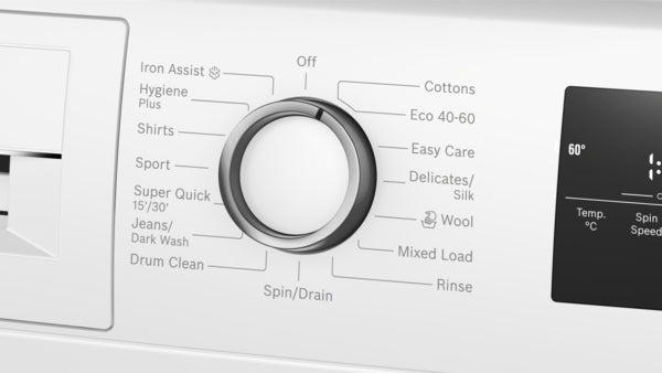 Bosch WAN28255GB Series 4, Washing machine, front loader, 9 kg, max. 1400 rpm-4