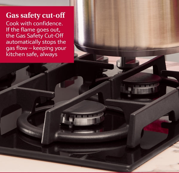 Neff T26PIP4S0 N 70, Gas hob, 60 cm, Tempered glass, Black-13