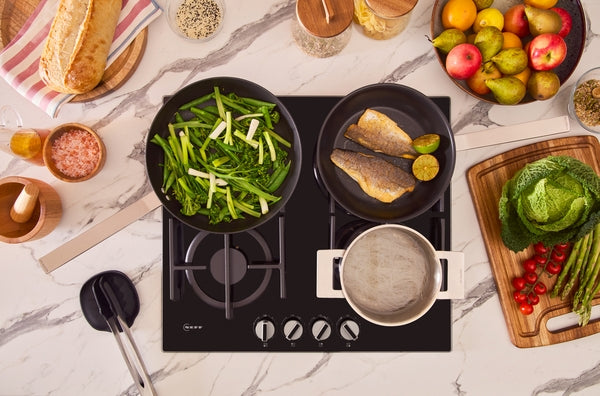 Neff T26PIP4S0 N 70, Gas hob, 60 cm, Tempered glass, Black-6