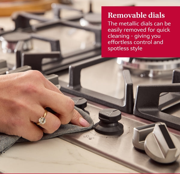Neff T29CIR8N0 N 70, Gas hob, 90 cm, Stainless steel-5
