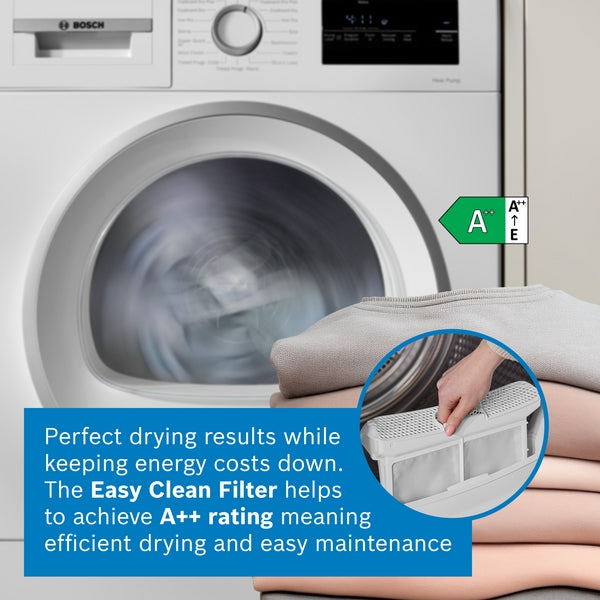 Bosch WTH85226GB Series 4, Heat pump tumble dryer, 8 kg-17