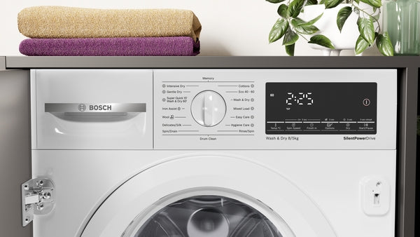 Bosch Built in Series 6, Washer dryer, 8/5 kg WKD28490GB-4