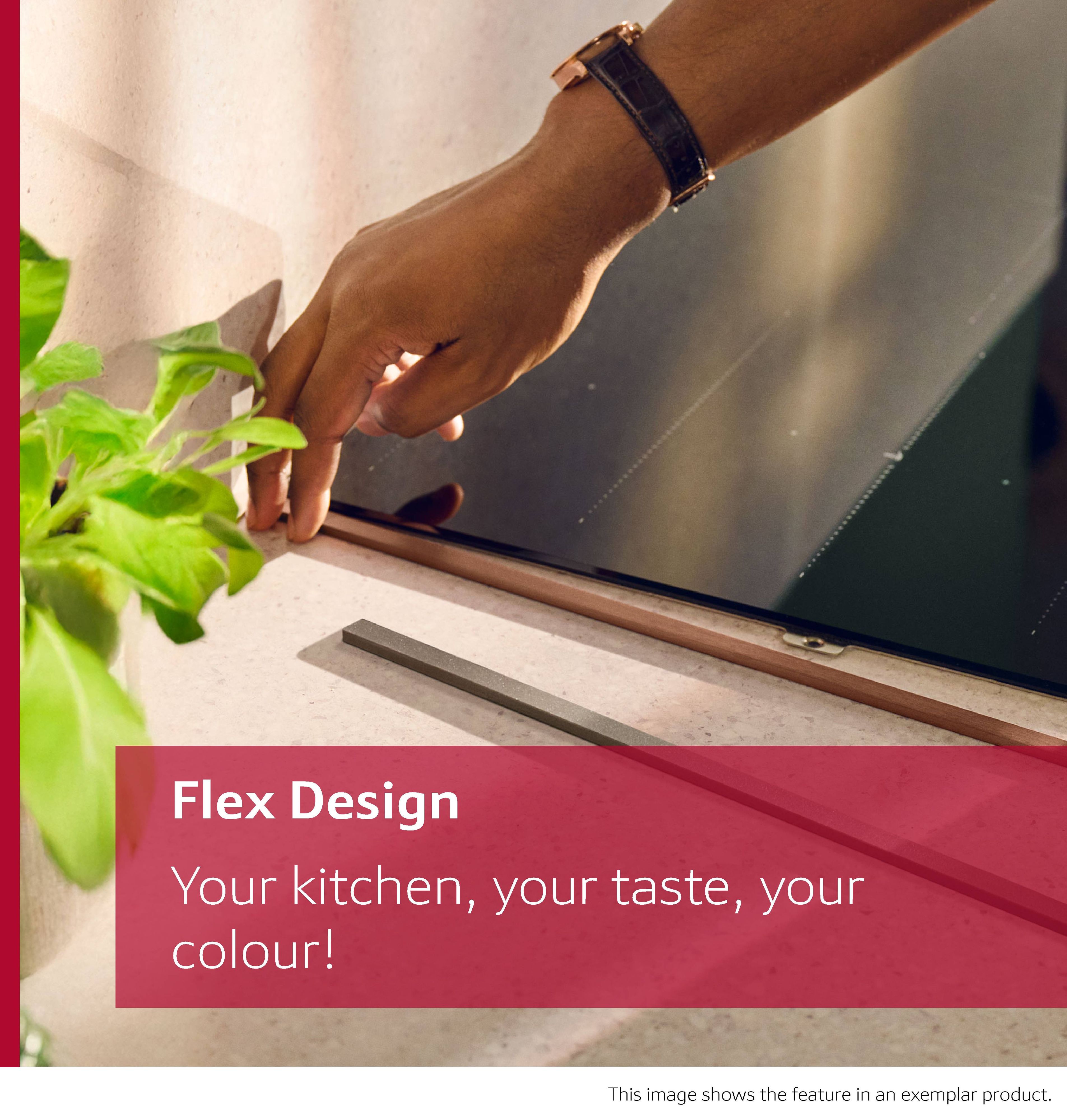 Neff Flex Design Flex Induction Hobs - trim & Twist Pad accessories required (four colour options, sold separately) N 90 T69YYV4C0