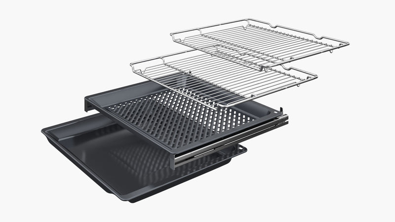 Neff Slide & Hide Single Pyrolytic Ovens with Flex Design- trim, handle and Twist Pad Flex control dial accessories required (four colour options, sold separately) N 90 B69CS7MY0B