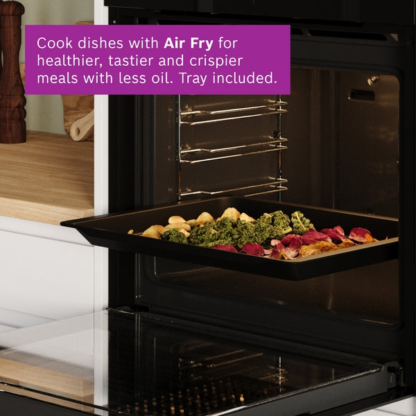 Series 8, Built-in oven, 60 x 60 cm, Black-11