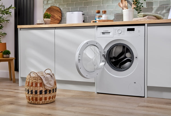 Bosch Series 2 WGE03408GB Freestanding Washing Machine, 8kg Load, 1400rpm Spin, White-5