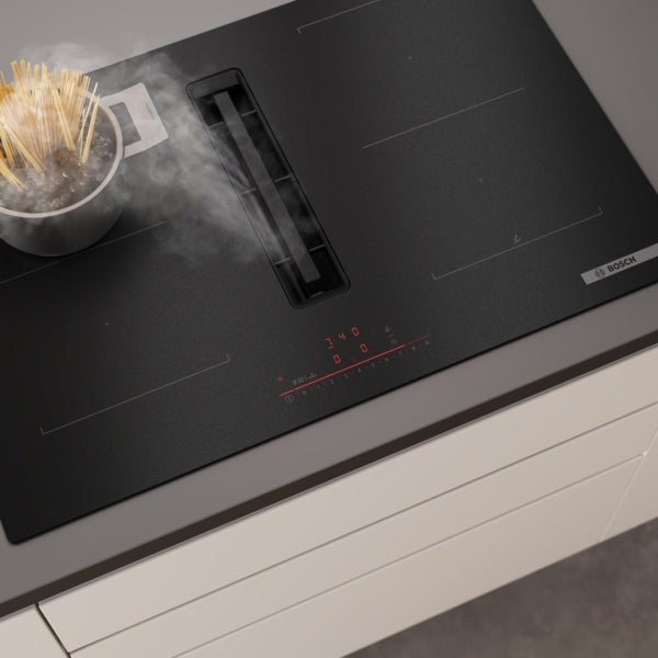 Bosch PVQ81AH26E Series 6, Induction hob with integrated ventilation system, 80 cm, Matt black-8