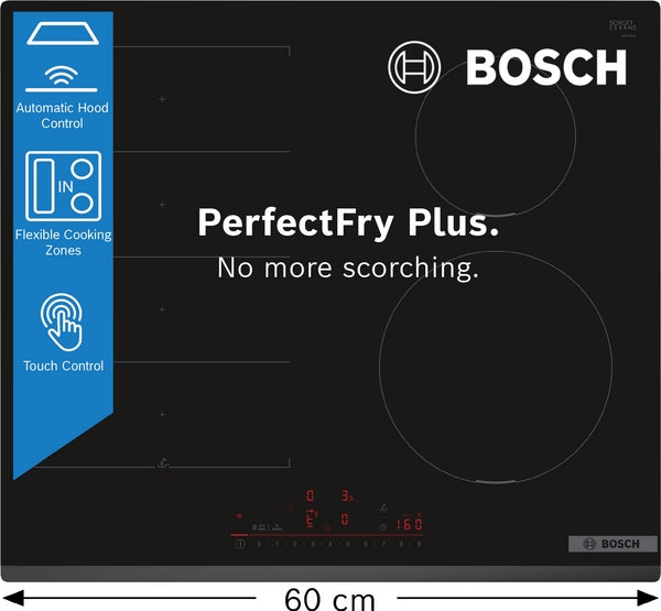 Bosch PIX631HC1E Series 6, Induction hob, 60 cm, surface mount without frame-1