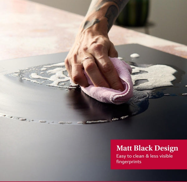 N 90, Induction hob, 60 cm, Matt black-6