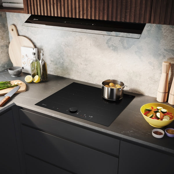 N 90, Induction hob, 60 cm, Matt black-4