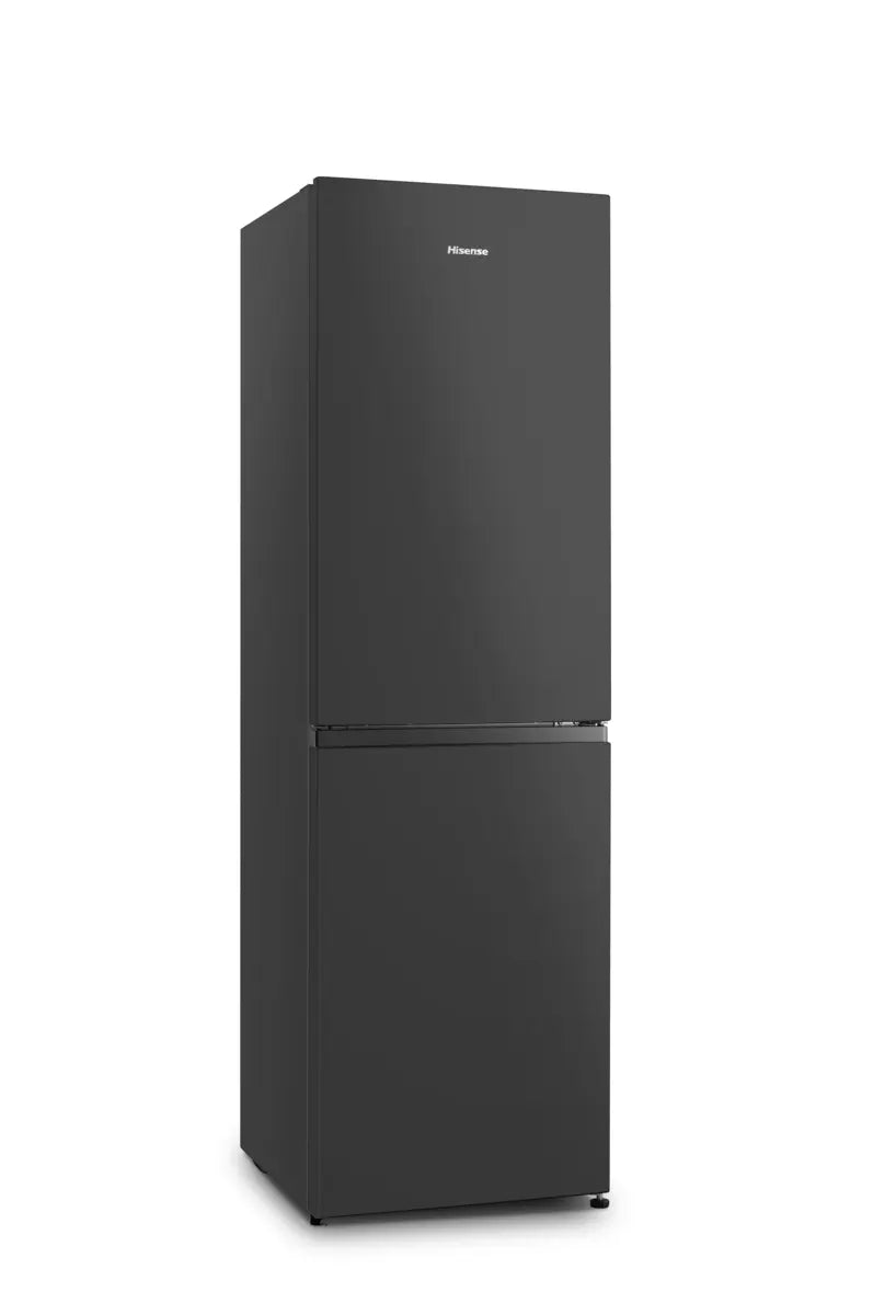 Hisense RB327N4WBE Freestanding Fridge Freezer, Black, 256 L