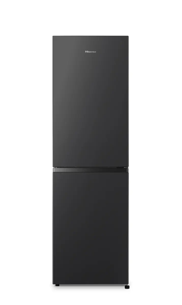 Hisense RB327N4WBE Freestanding Fridge Freezer, Black, 256 L