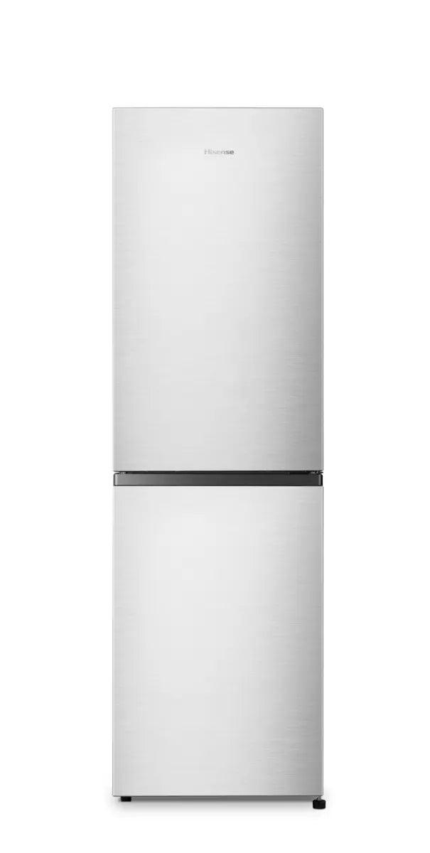 Hisense RB327N4BCE Freestanding Fridge Freezer, Grey, 256 L