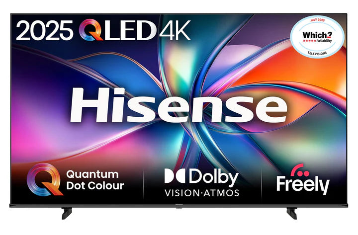 Hisense 43E7QTUK 43'' HDR UHD QLED Smart AI TV with Freely