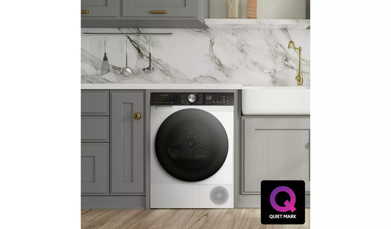 Hisense DH5S102BW 5S Freestanding tumble dryer with heating pump, 10 kg-2