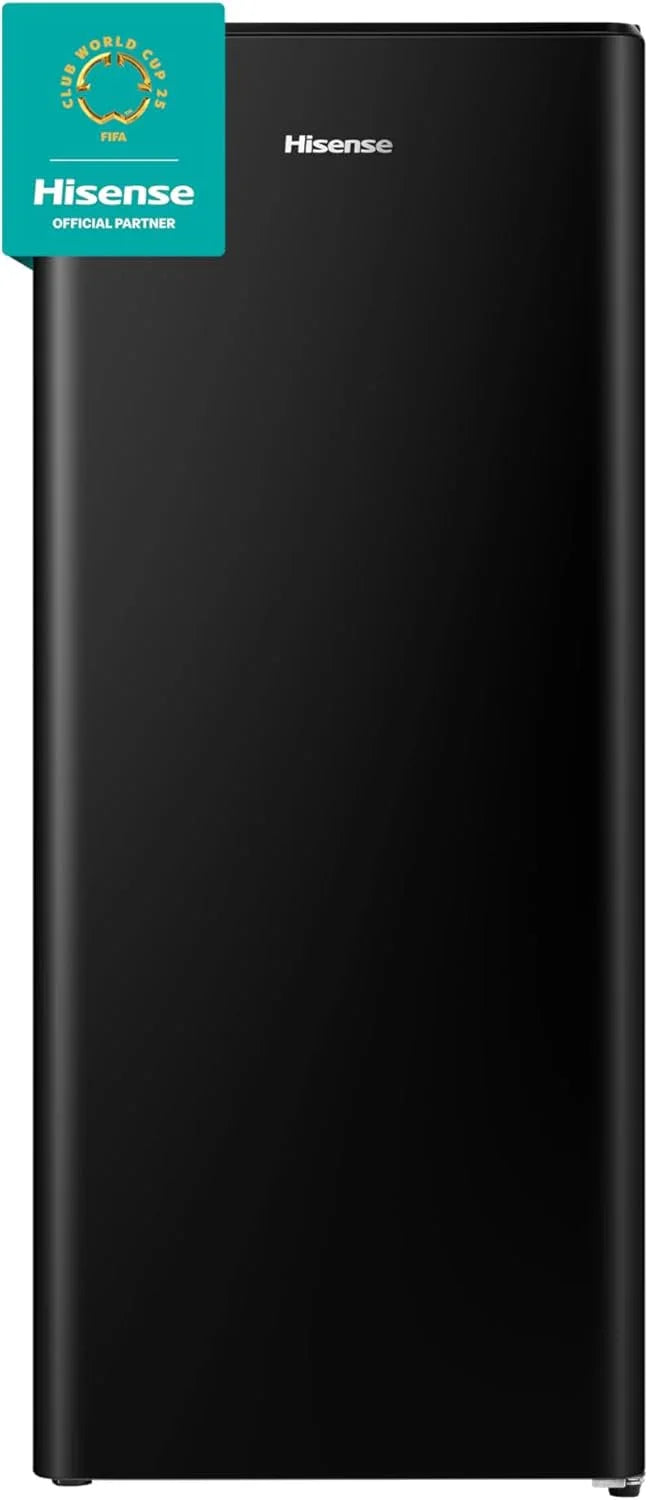 Hisense RR220D4BBE Fridge With Freezer Box - Black
