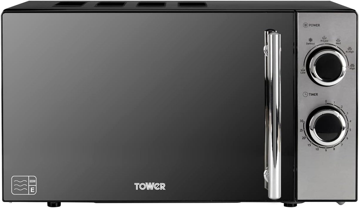 Tower T24015 800W 20L Microwave with 5 Power Levels and a 30 Minute Timer-2