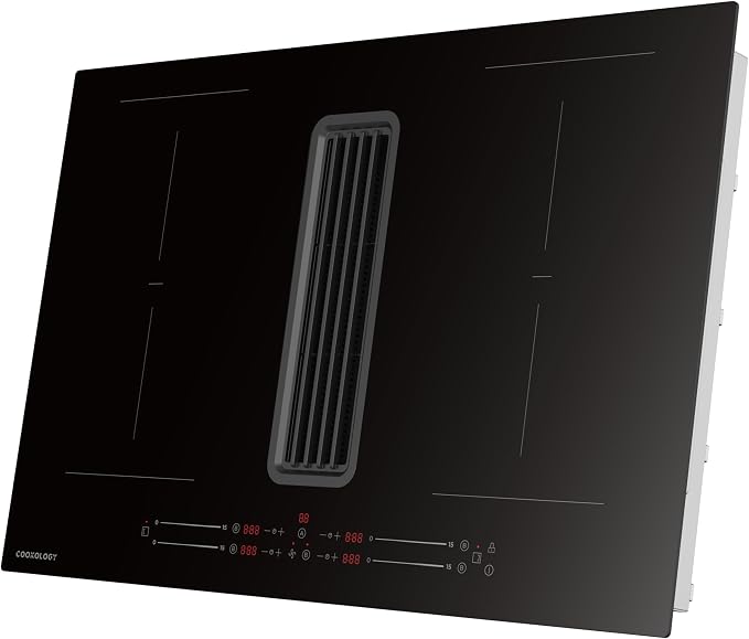 Cookology CIBRVEN800T 80cm Induction Extractor Hob
