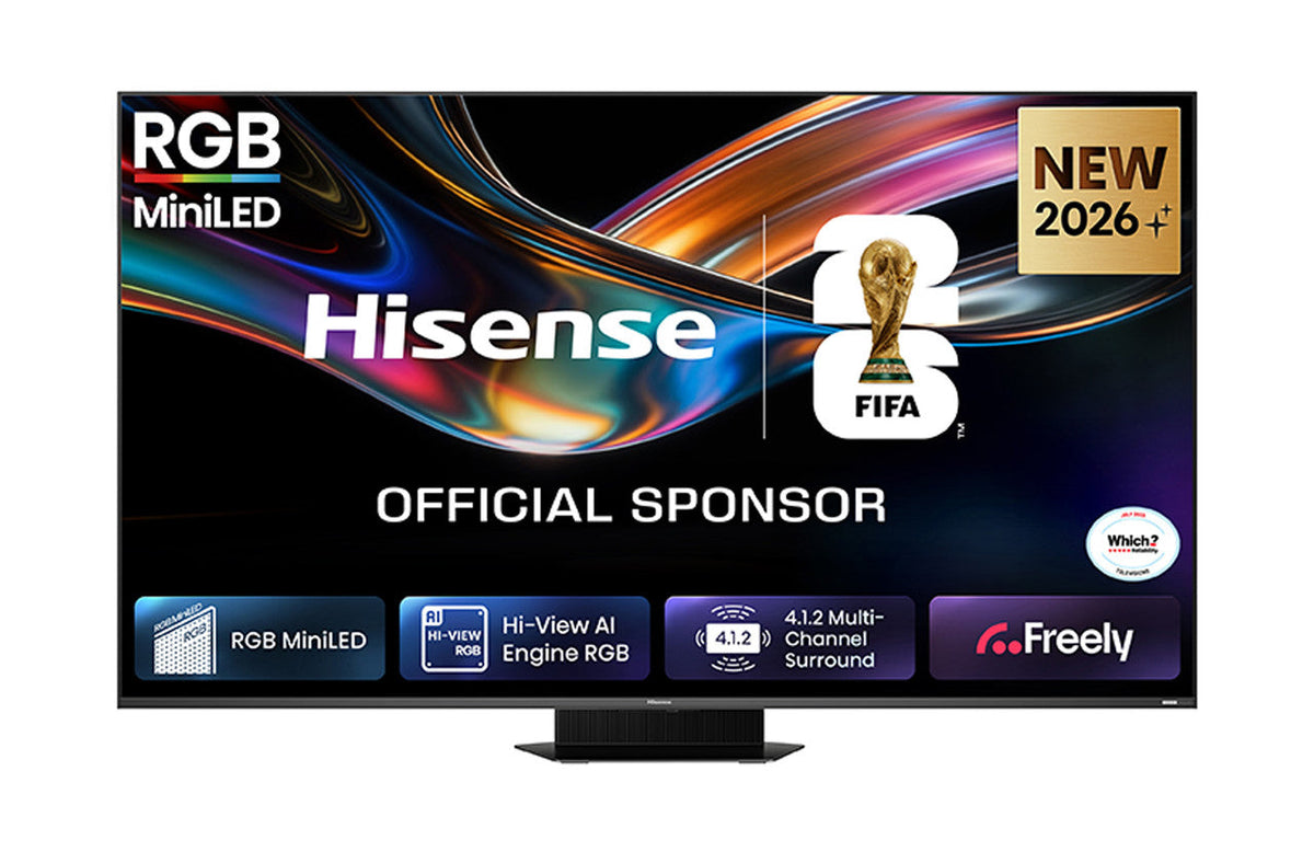 Hisense 75UR9STUK 75'' RGB MiniLED 4K UHD AI Smart TV *£300 CASHBACK*