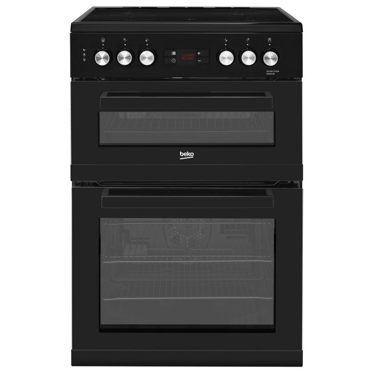 Beko 60cm Double Oven Electric Cooker-2