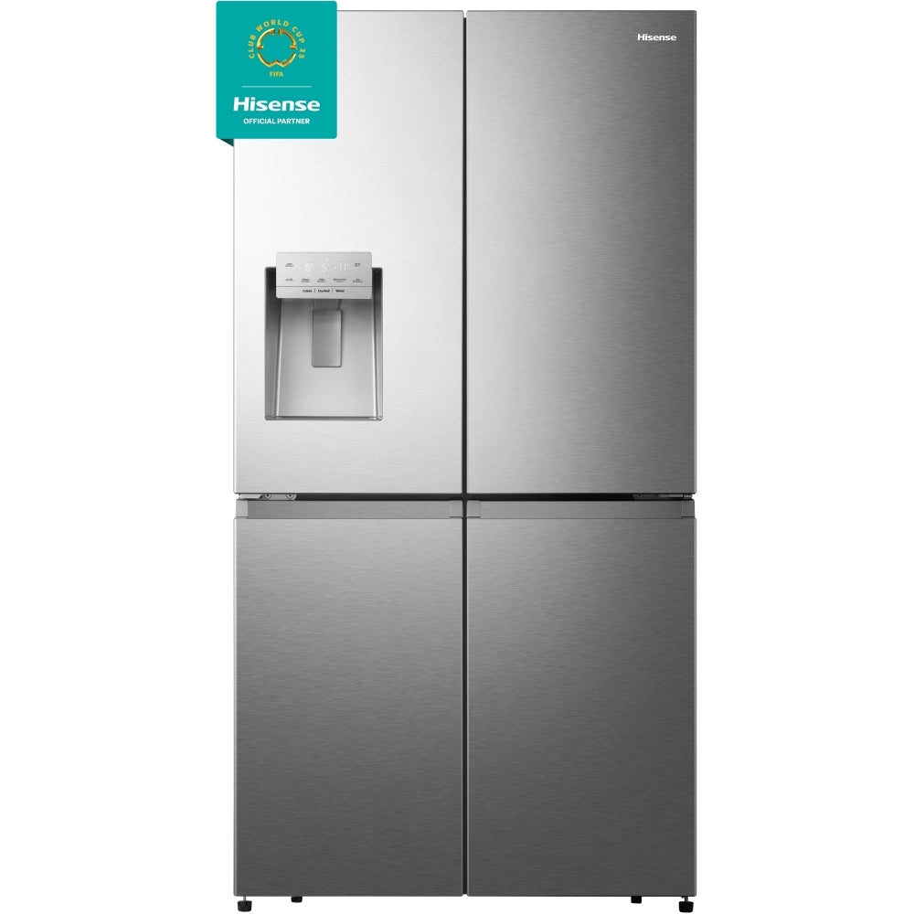 HIsense RQ760N4SASE PureFlat Non-Plumbed American style fridge freezer - stainless steel