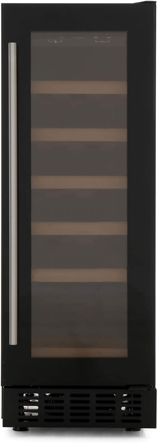 Amica AWC300BL 30cm Freestanding Wine Cooler - Black