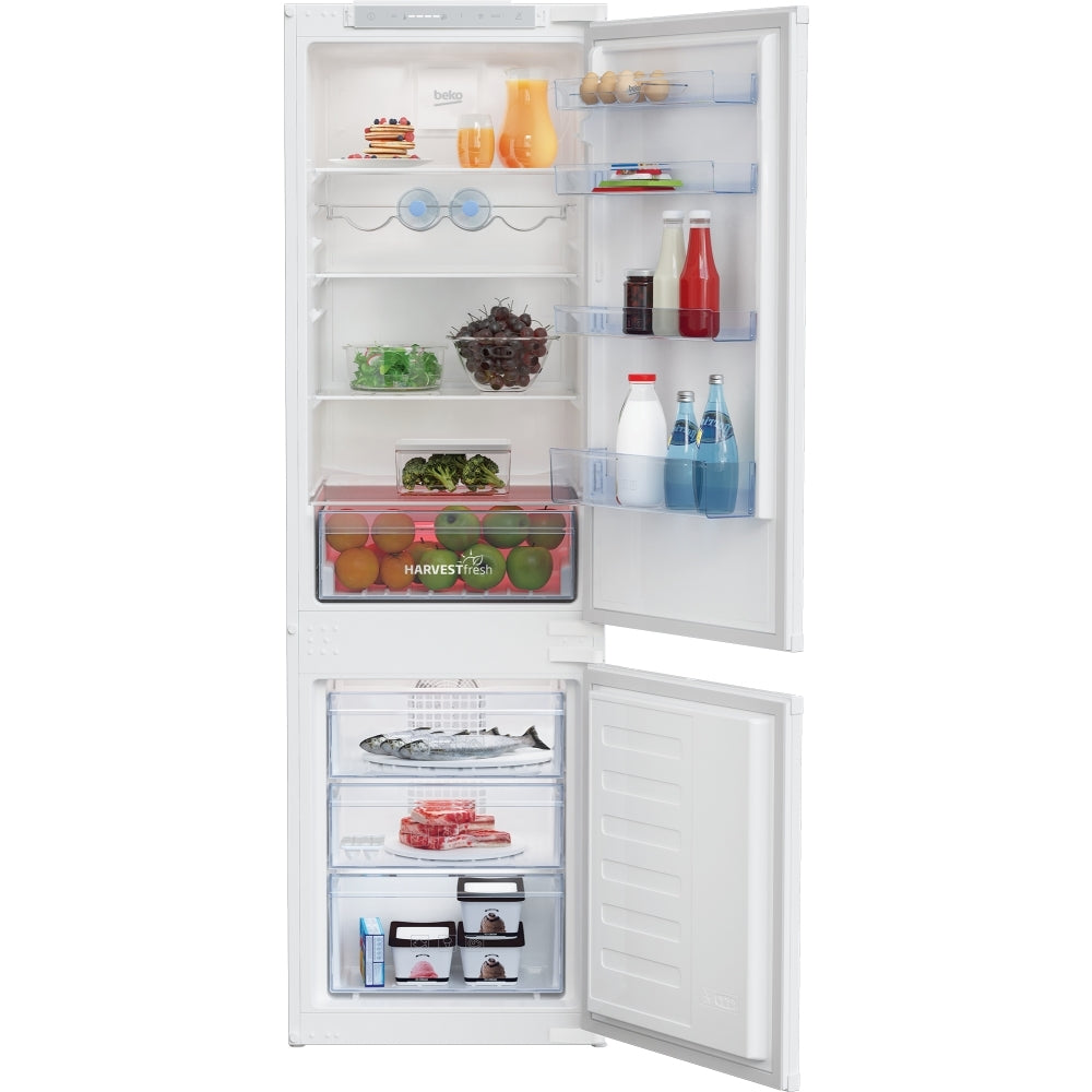 Beko BCFD4V73 HarvestFresh™ Built-in 70/30 fridge freezer [sliding hinge]