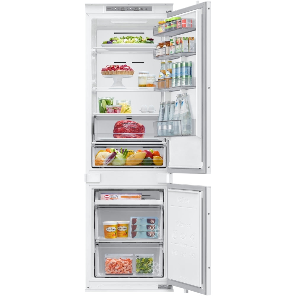 Samsung BRB70F26DES0EU Series 6 SpaceMax™ Total No Frost Integrated Fridge Freezer, Sliding Hinge, 70/30, E Rated