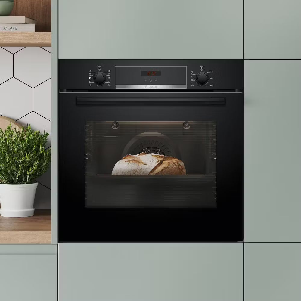 Series 4 Built-in oven with added steam function 60 x 60 cm Black-4