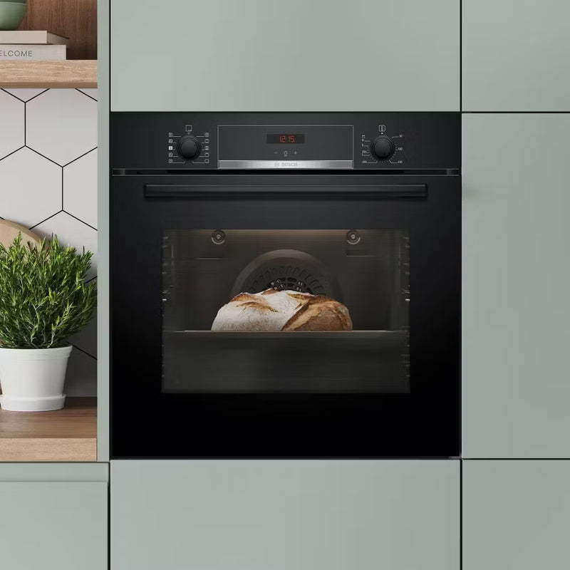 Series 4 Built-in oven with added steam function 60 x 60 cm Black-4