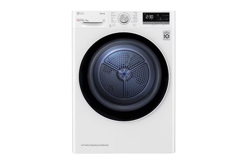 LG FDV709W 9kg DUAL Inverter Heat Pump Dryer - White