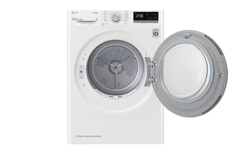 LG FDV709W 9kg DUAL Inverter Heat Pump Dryer - White