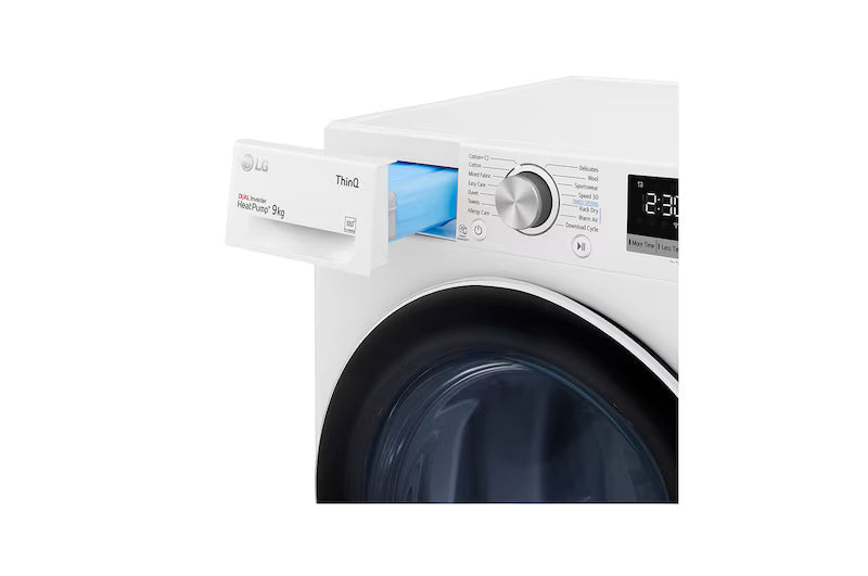 LG FDV709W 9kg DUAL Inverter Heat Pump Dryer - White-3