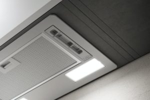 Elica 52cm ERA Canopy Hood for 60cm Unit Silver