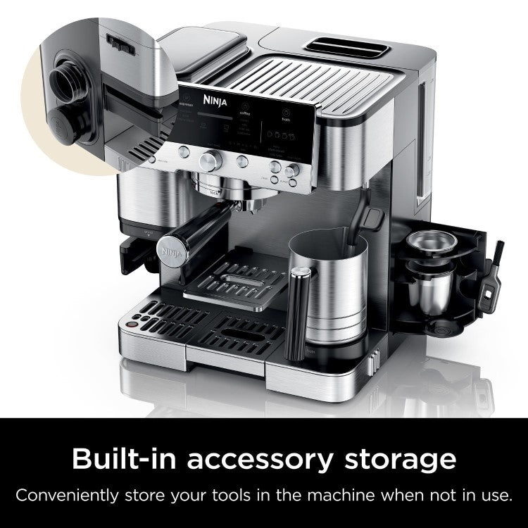 Ninja Luxe Café Premier Espresso Machine ES601UK-2