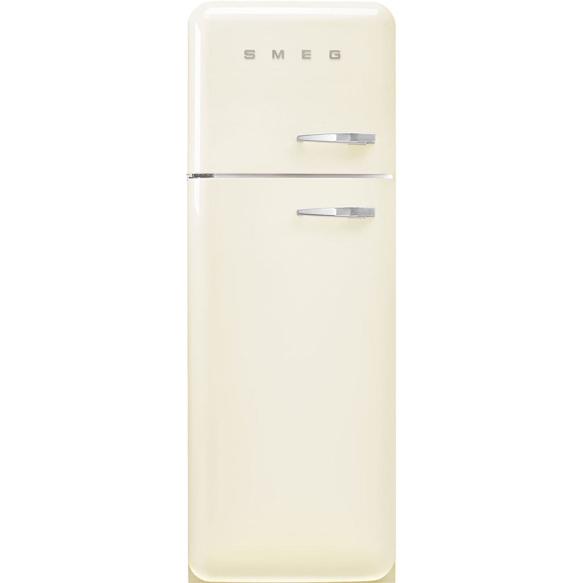 Smeg FAB30LCR6UK 50's Style Retro Fridge Freezer Left Hand Hinge - Cream