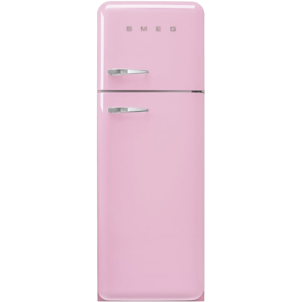 Smeg FAB30RPK6UK 50's Style Retro Fridge Freezer Right Hand Hinge - Pink