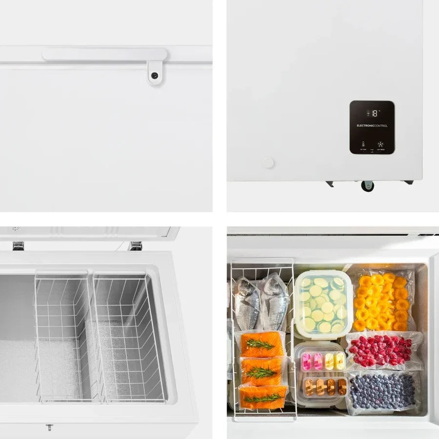 Hisense FC571D4AWLYE 440 litre chest freezer