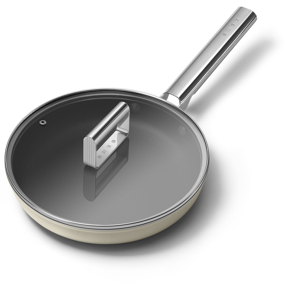 Smeg Cream 24 cm Non-stick Frying Pan-3