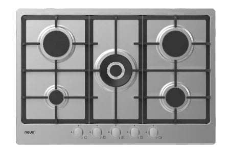 Candy NHW74WX 75cm Gas hob - Stainless steel
