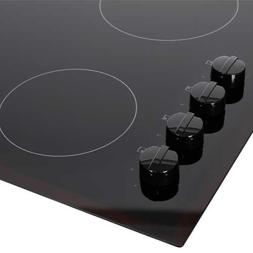 NordMende Built In Ceramic Hob 60cm 4 Zone Frameless Plastic Knobs-3