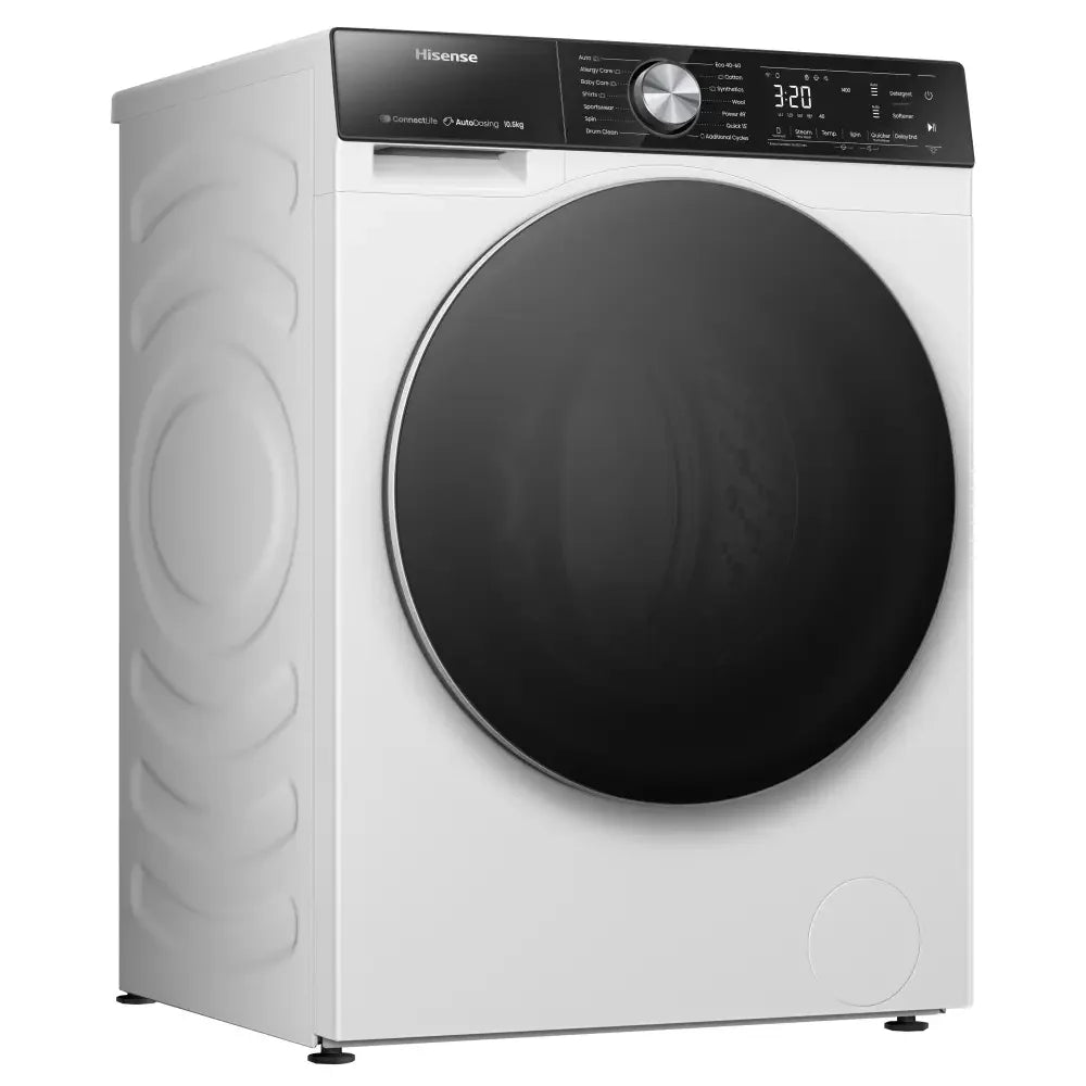 Hisense 10.5kg Freestanding Washing Machine 1400rpm LED Display White-3