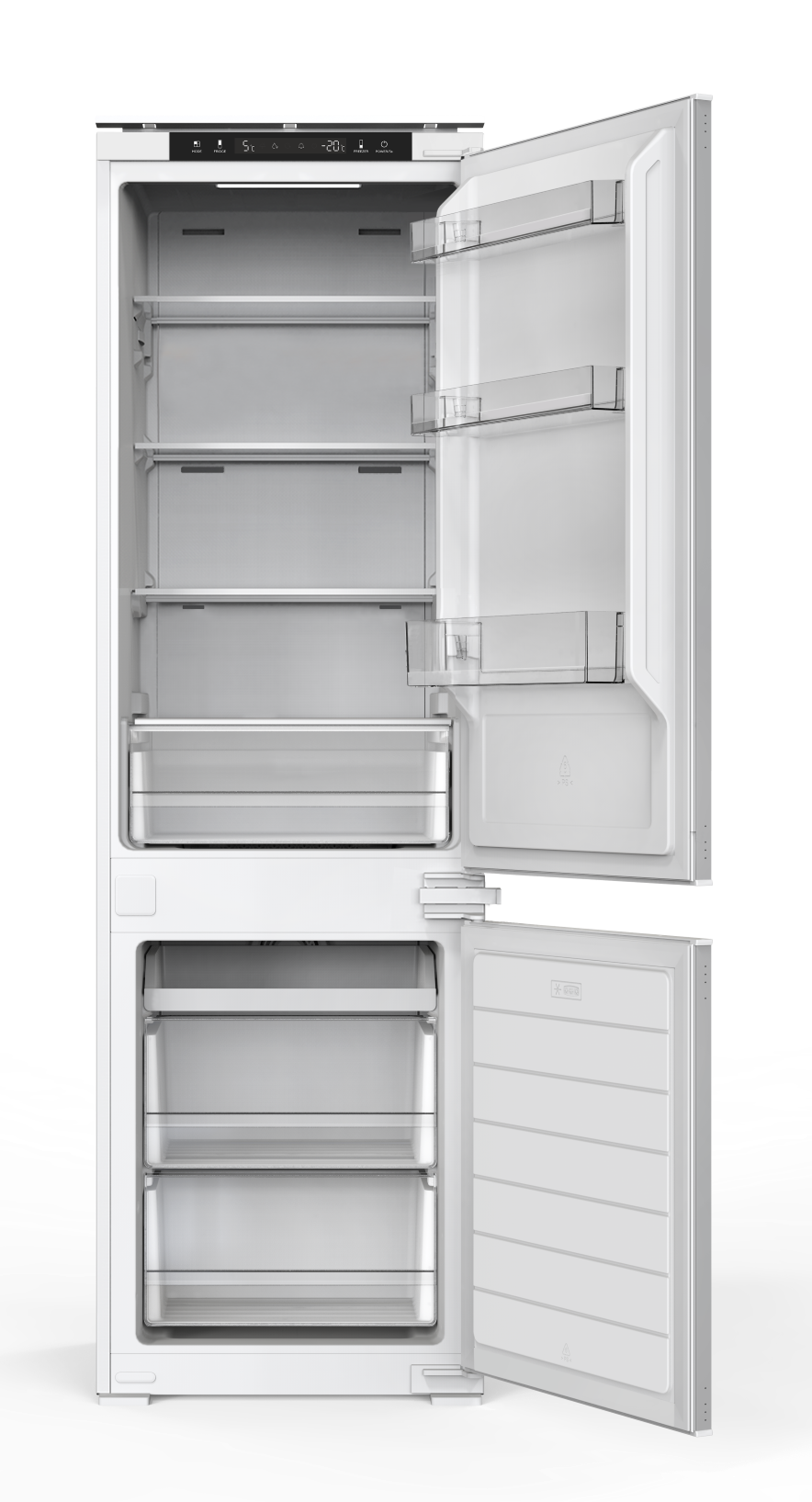 Iceking IKBI7030TFF Frost Free Built In 70/30 Fridge Freezer - [Sliding door installation]